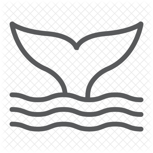 Make Waves Mermaid Tail Dolphin Whale Beach Summer - Vector Graphics (512x512)