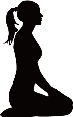 Yoga Physical Fitness Clip Art - Yoga Silhouette (720x406)
