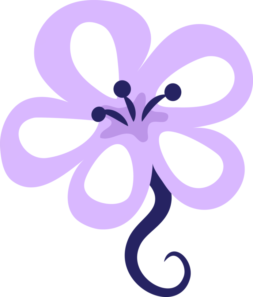 Violet's Cutie Mark By Squeemishness - My Little Pony Cutie Mark Flowers (826x967)