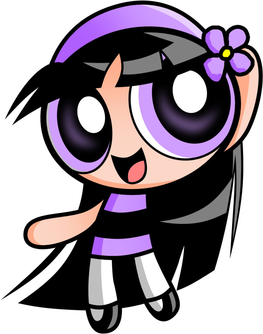 Violet And Violet By Jerimin19 Violet And Violet By - Violet The Powerpuff Girl (900x1137)
