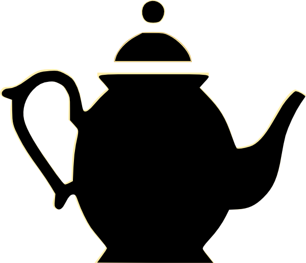 Teapot Clipart - Teapot (600x517)