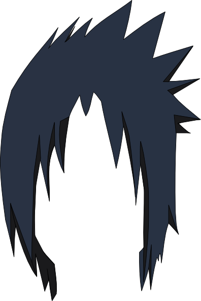 Pelo De Sasuke Png (396x591)
