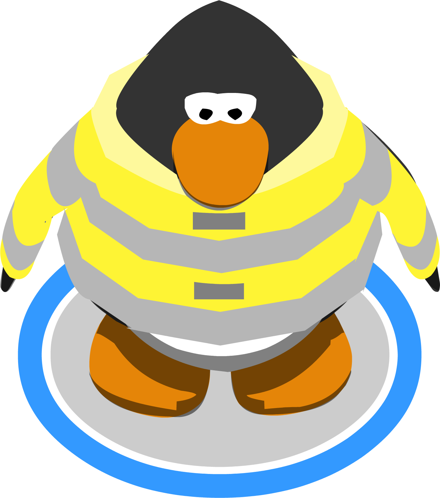 Firefighter Jacket Ingame - Club Penguin Shutdown Serie (1483x1677)