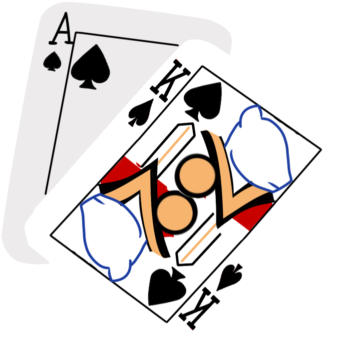 Blackjack War Playing Card Ace Clip Art - Blackjack War Playing Card Ace Clip Art (691x714)