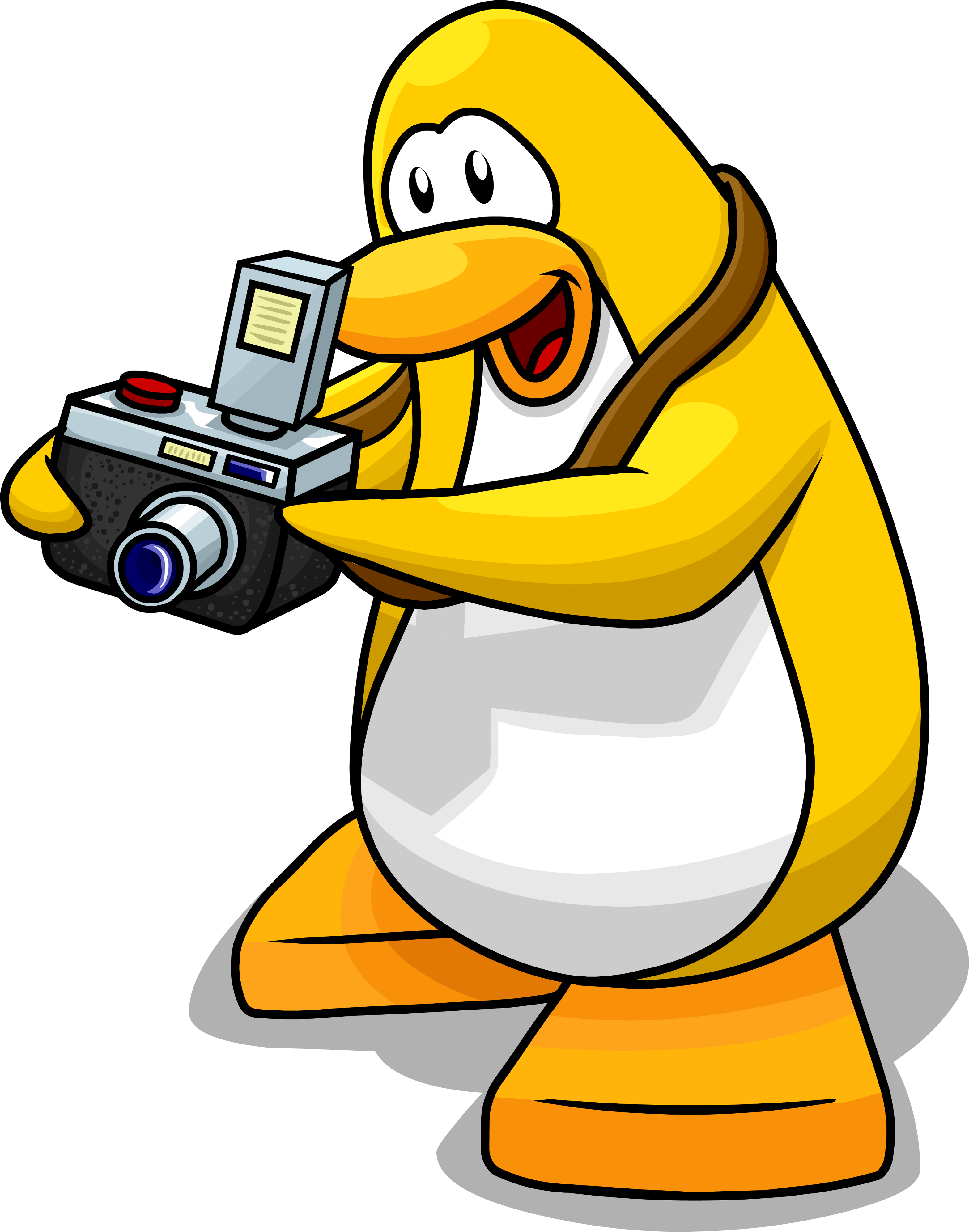 Mild Mannered Reporter - Camera On Ski Hill In Club Pengu (3135x3987)