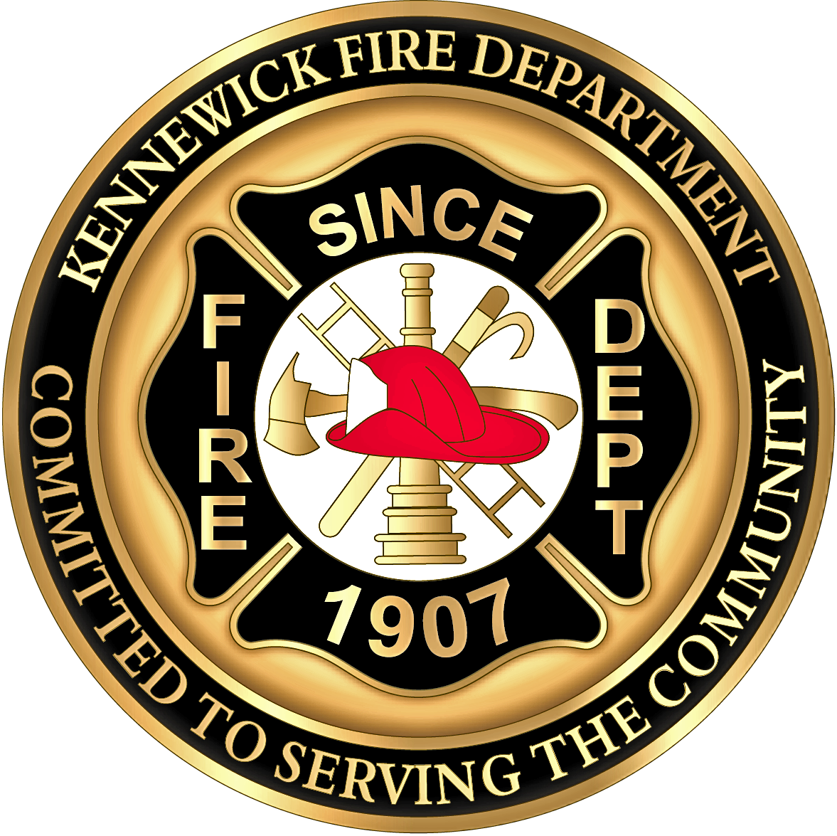 Kennewick Fire Department Fire Training Center 1811a - Department Of Veterans Affairs Seal (1177x1175)