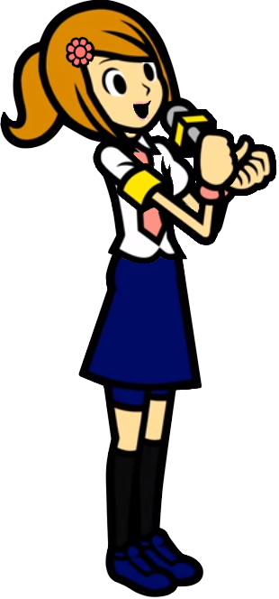 Reporter Wubbadabba - Rhythm Heaven Fever Wrestler (310x664)