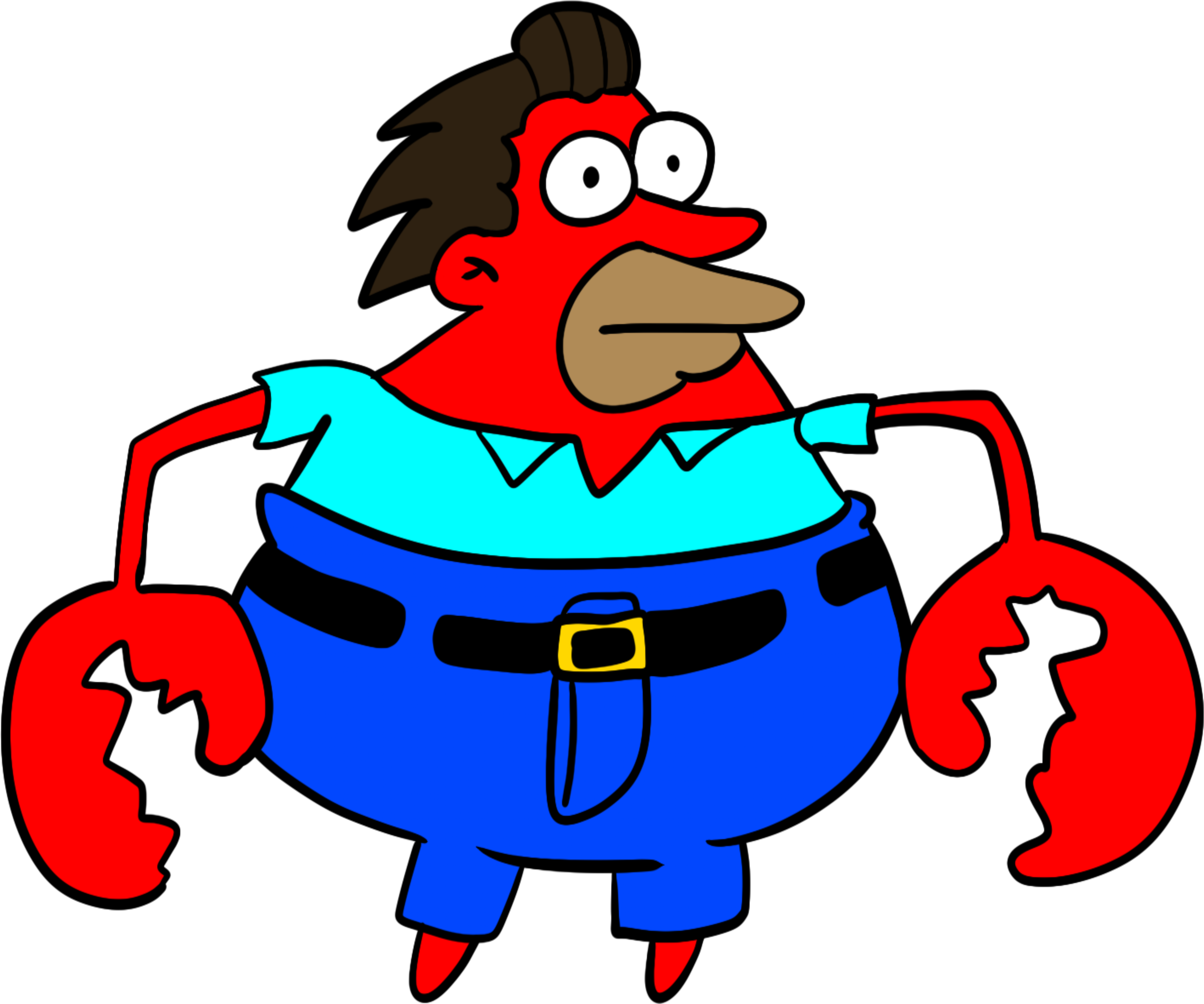 Mr Crabbbbs By Crazydoodleman144 Mr Crabbbbs By Crazydoodleman144 - Art (4867x4108)