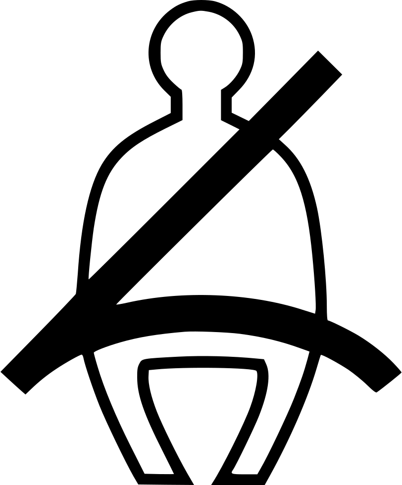 Car Seat Belt Computer Icons Clip Art - Seatbelt Icon (812x980)