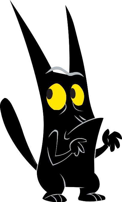 Blik Is The Shortest Of The Trio And Is Covered In - Mr Blick From Catscratch (407x676)