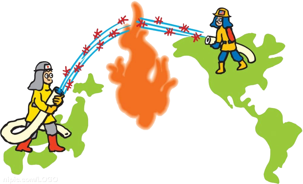 Firefighter Firefighting Clip Art - Firefighter Firefighting Clip Art (1000x607)