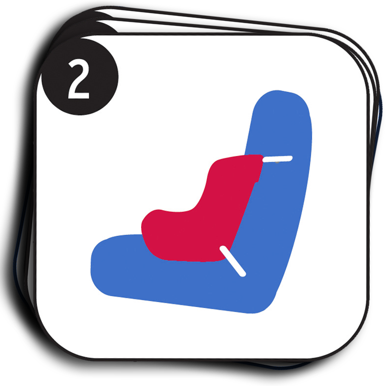 2- Forward Facing Car Seats Child Must Be At Least - Rocking Chair (786x782)