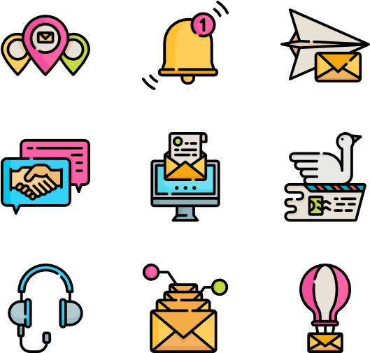 Contact Us - Icons For Web Design (600x564)