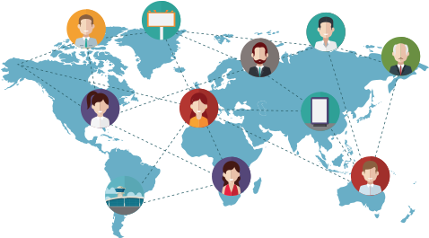 About Us - World Map (500x276)