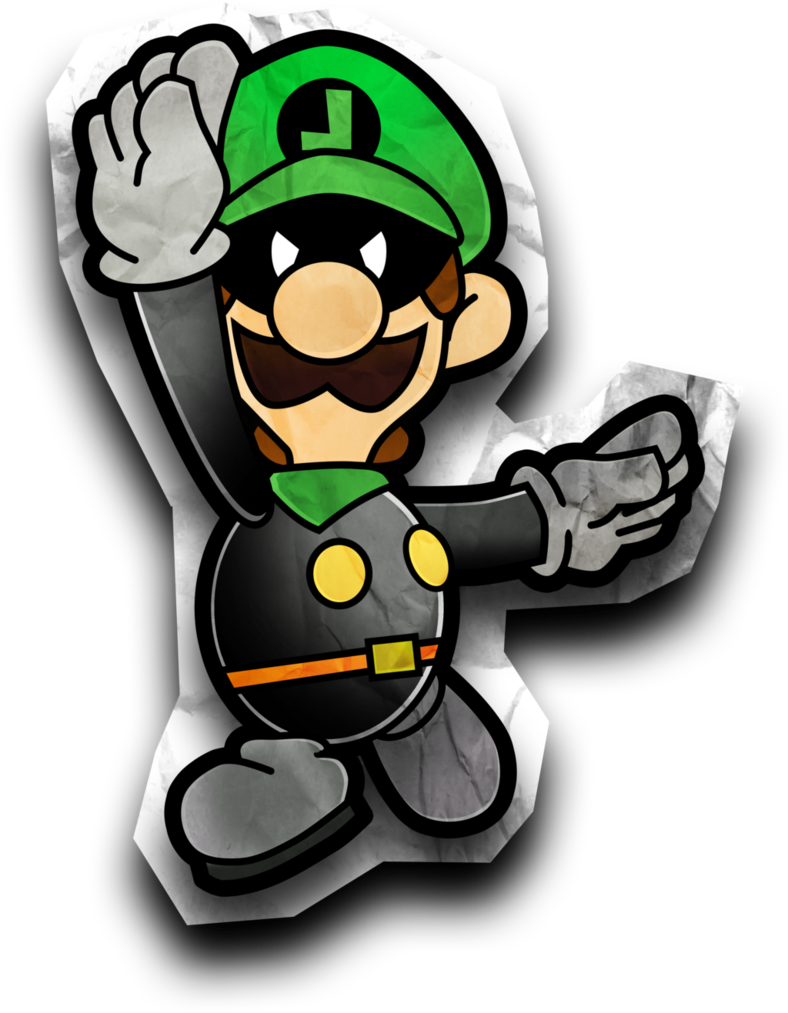Mr L Paper Mario - Mario Series (788x1013)