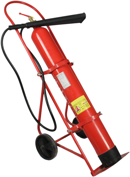 Co2 Trolley Mounted Type Fire Extinguisher - Fire Extinguisher (600x600)