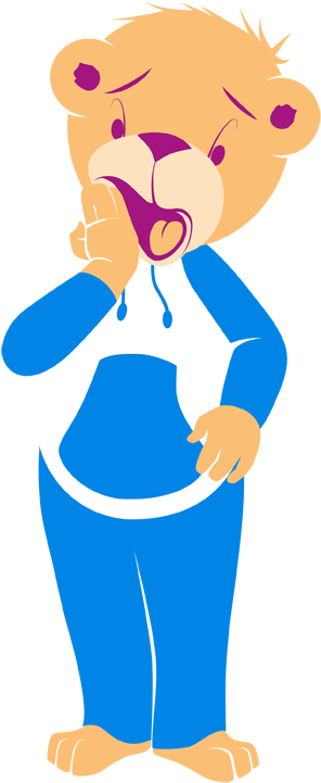 Pain Toothbeary Richmond - Cartoon (800x769)