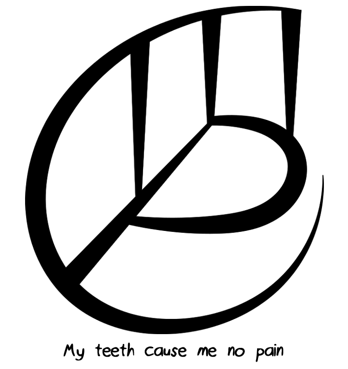 “my Teeth Cause Me No Pain” Sigil Requested By Anonymous - Intel (750x750)