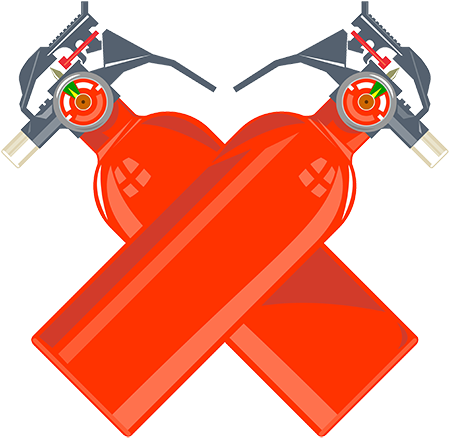Fire Extinguishers And Proper Evacuation Techniques - Fire Extinguisher (481x481)