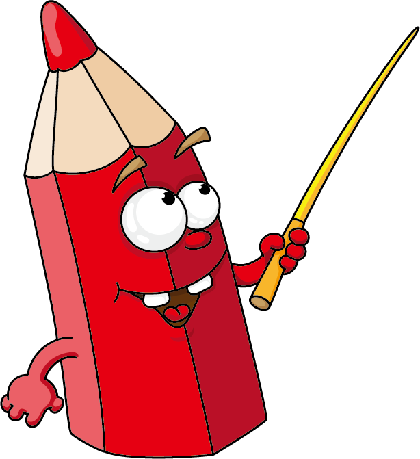 Pencil Cartoon Drawing Clip Art - Pencil Cartoon (614x671)