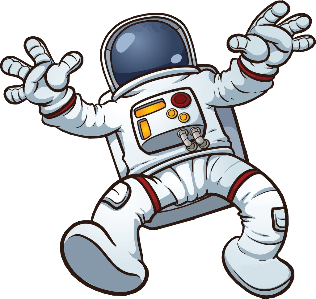 Js Quizz Social Network - Astronaut Clipart (1023x970)