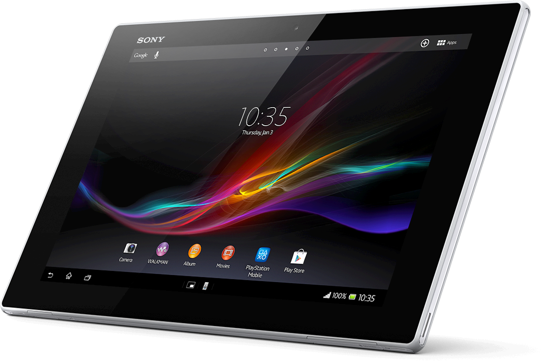 Png Format Images Of Tablet Image - Xperia Tablet Z (1240x840)