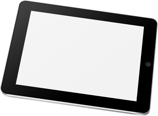 Tablet Png Hd Background Transparent Image - Flat Panel Display (612x447)