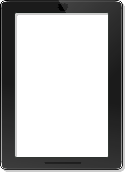High Resolution Tablet Png Icon Image - Generic Smartphone Png (433x596)