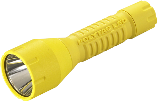 Flashlight Png Transparent Image - Streamlight 88860 Polytac Led Hp W/batteries- Blk (600x600)