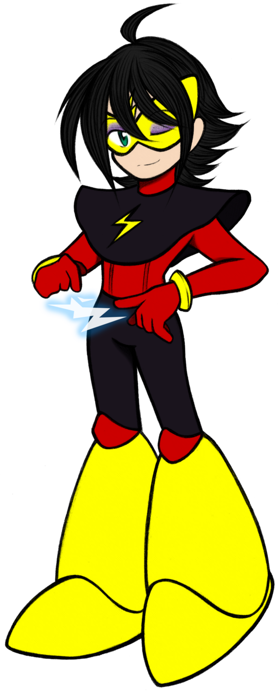 Sfxac Elec Man - Elec Man Mega Man (568x1408)