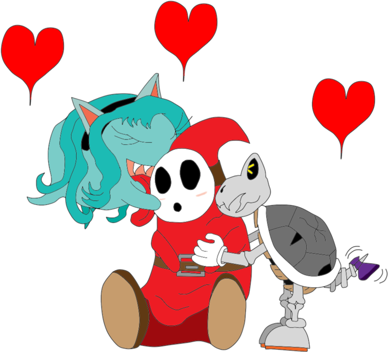 Mario Enemy Group Hug By Metalshadowoverlord - Mario (910x878)