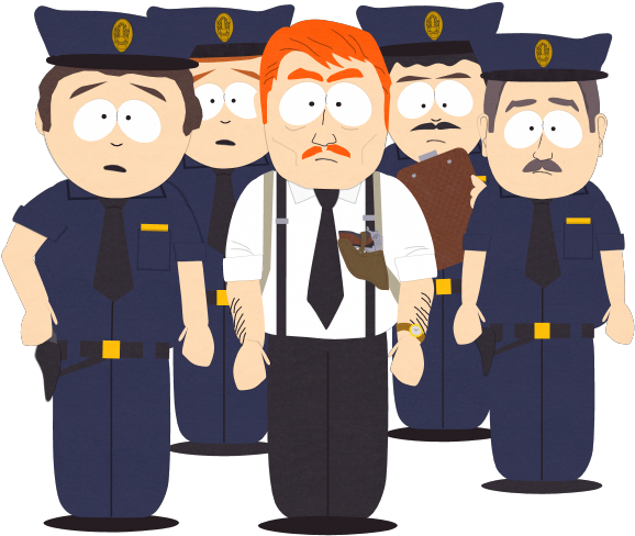 Park County Police Force - South Park Police Officer (960x540)