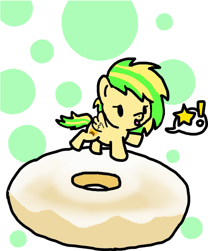 Glaze On A Donut By Babyabbiestar - Glaze On A Donut By Babyabbiestar (722x887)