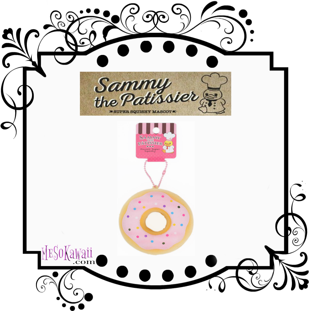 Sammy The Patissier Colorful Donuts Squishy - Squishy Puni Maru Monkey (1024x1024)