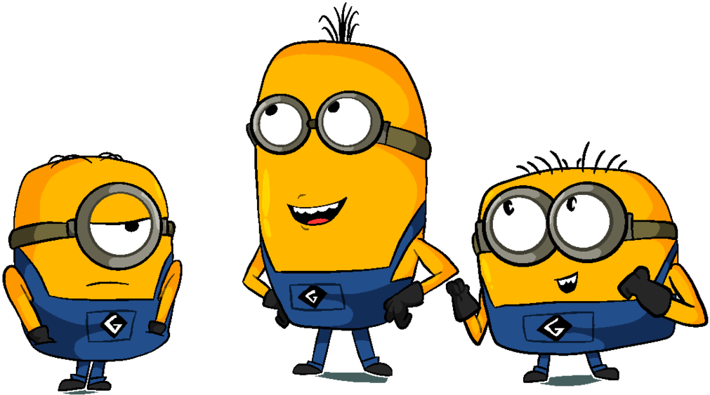 The Minions By Hrystina - Minions (1237x646)