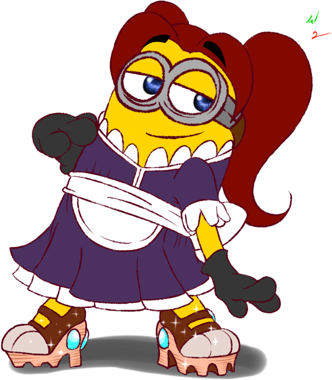Carla The Minion In Sss By Waver92 - Cartoon (894x894)