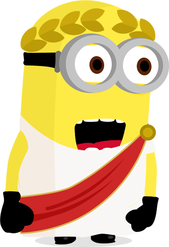 Generate Dummy Random Text In Minions' Language With - Latin Minion (334x488)