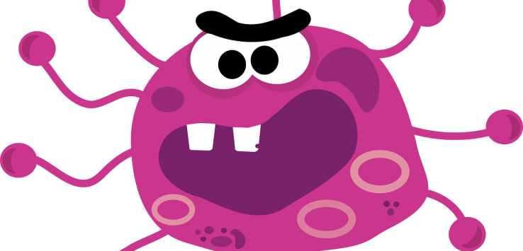 Are The Summertime Buggy Boo Hoos Getting The Best - Common Cold Virus Clipart (738x355)