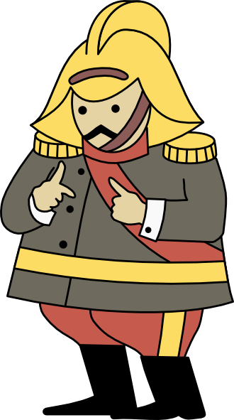 This Free Clip Arts Design Of Band Master - Conductor (330x591)