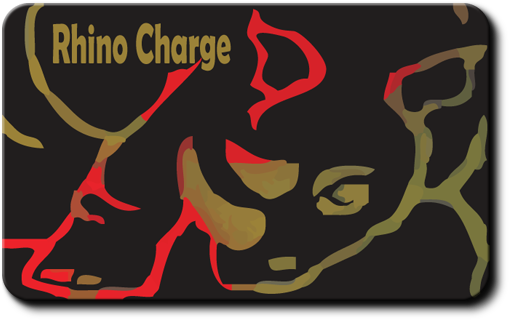 Rhino Charge Gift Cards - Graphic Design (521x333)