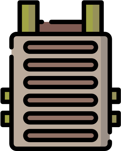 Bullet Proof Vest Free Icon - Bulletproof Vest (512x512)