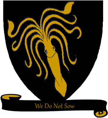 Greyjoy Hanedanı Arması - Game Of Thrones Greyjoy Crest (400x403)