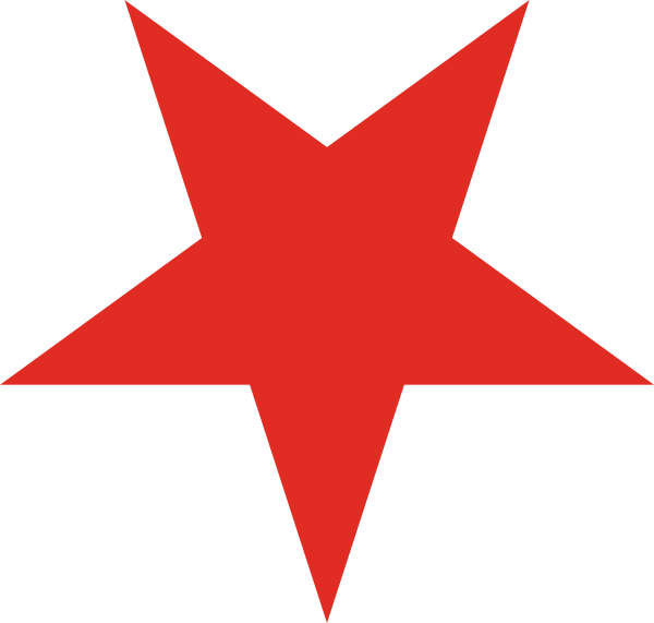Red Star Png - Red Star Transparent Background (600x571)