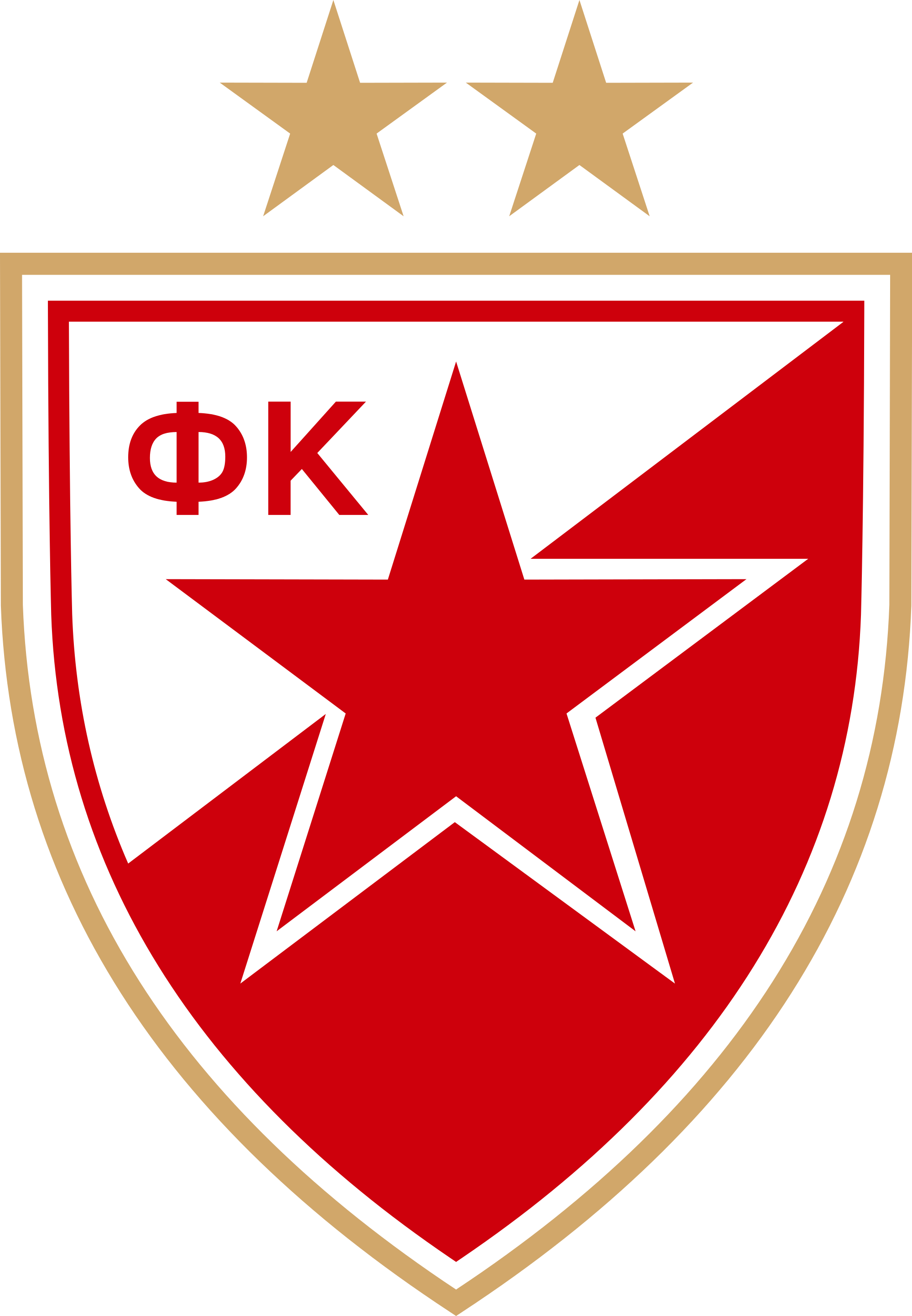 Red Star Belgrade - Red Star Belgrade Logo (2000x2885)