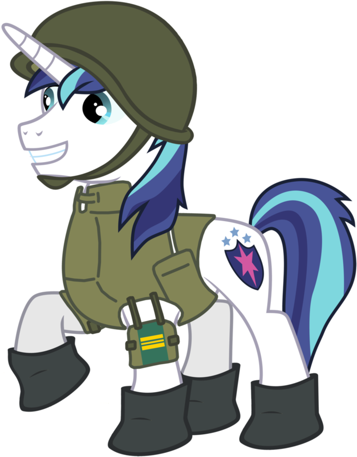 Guard Jaeger Shining Armor By Sadlylover - Mlp Shining Armor Army (804x993)