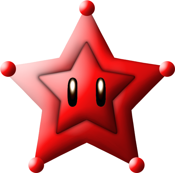 Fantendo, The Nintendo Fanon Wiki - Super Mario Galaxy Red Star (700x700)
