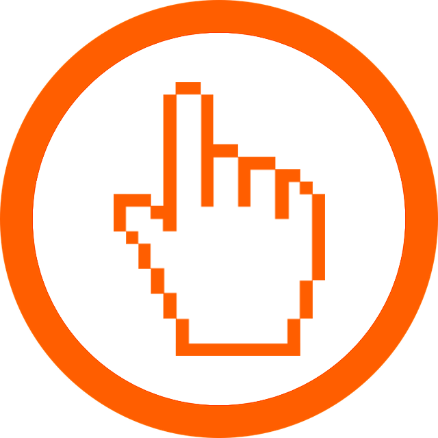 Hand Cursor Icon - Hand Cursor (640x640)