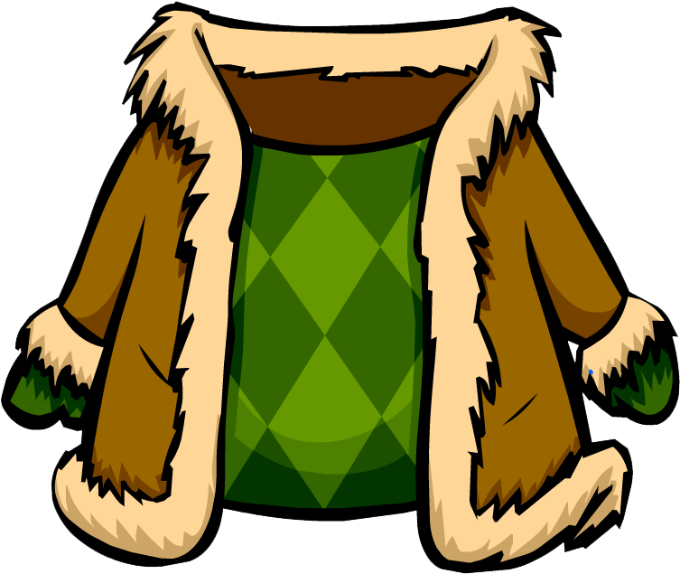 Green Suede Jacket Clothing Icon Id 232 - Club Penguin (773x652)