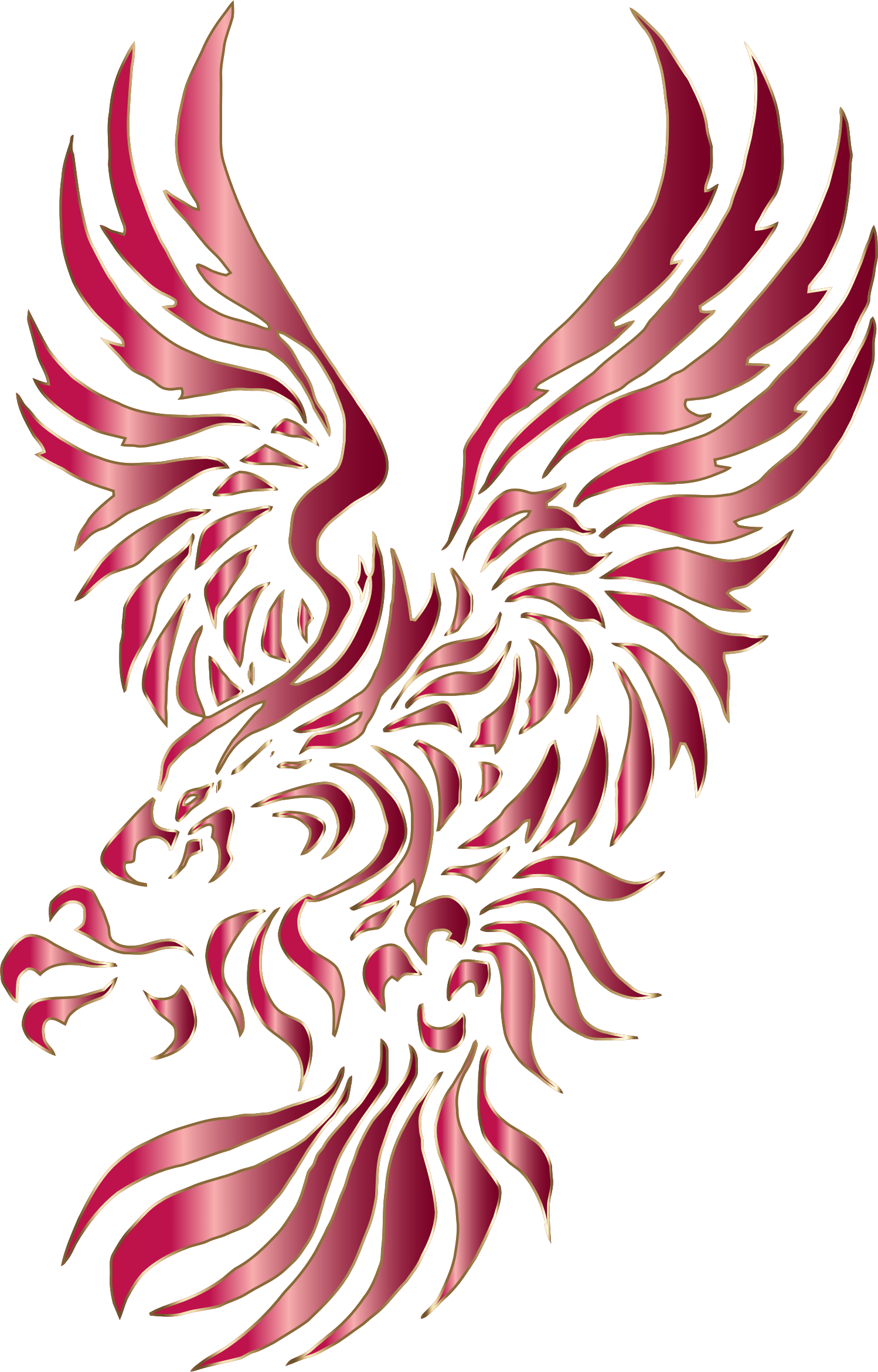 Big Image - Tribal Eagle Tattoo For Men (1498x2342)
