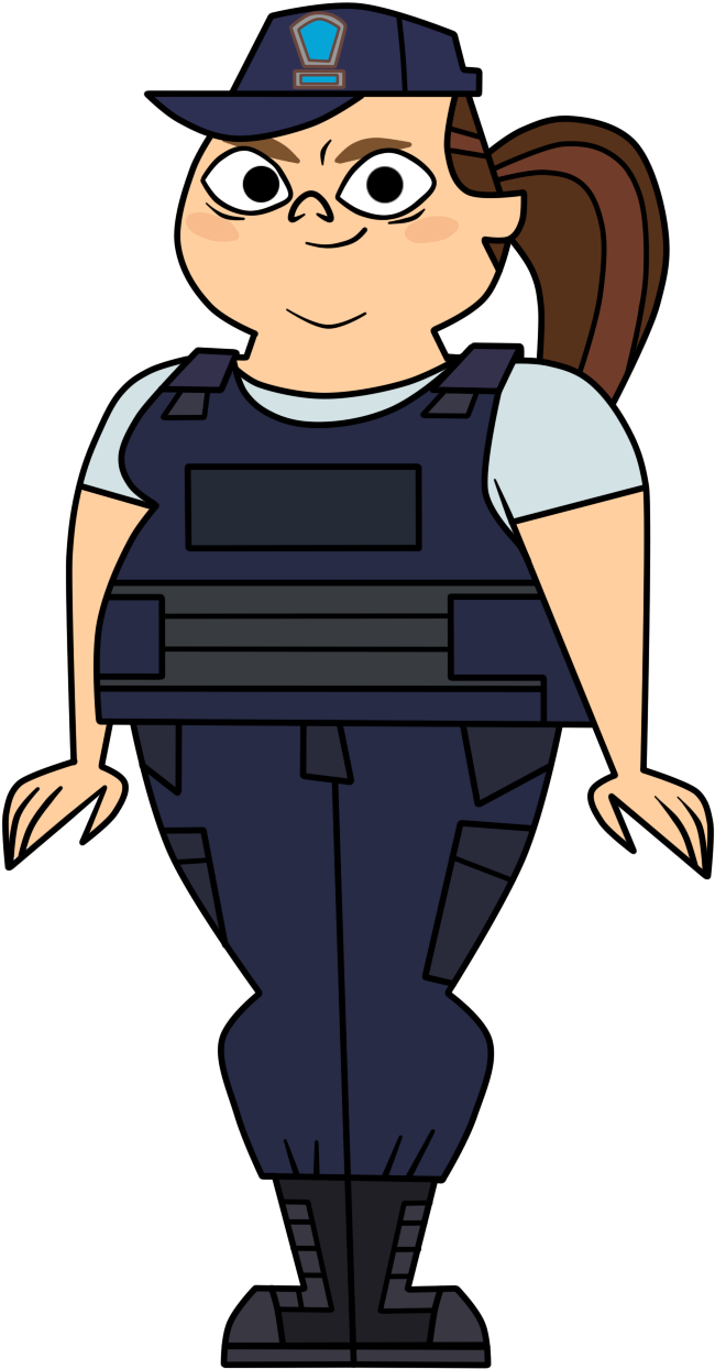 Just A Bulletproof Vest She's Wearing - Total Drama The Ridonculous Race Macarthur (1200x1332)